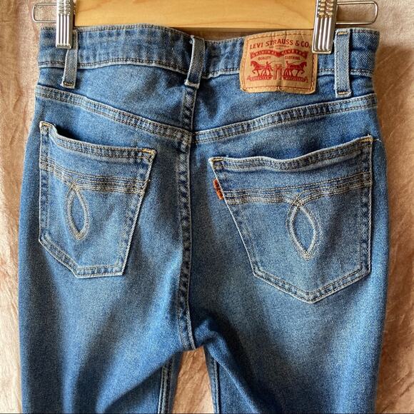 Vintage 721 Orange Tab High Rise Levi’s - Picture 5 of 10